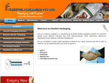 Tablet Screenshot of flexifoilpackaging.com